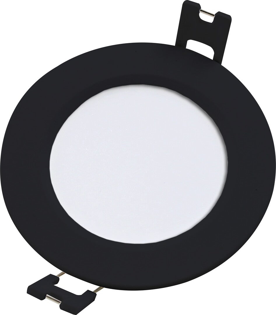 Corp de iluminat LED încastrat Rabalux LED/3W/230V d. 9 cm negru