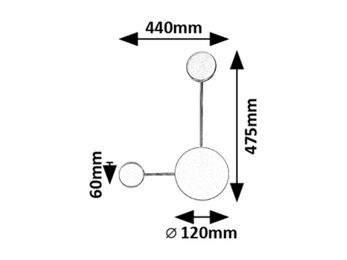 Aplica Amadeo 7W/230V, lumina calda Rabalux - imagine 10