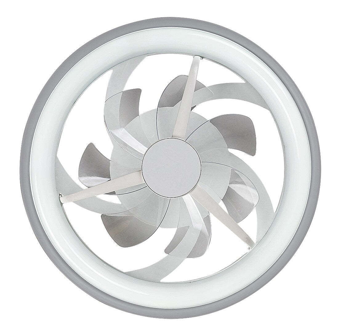 Rabalux plafoniera Fanricius LED 40, argintiu