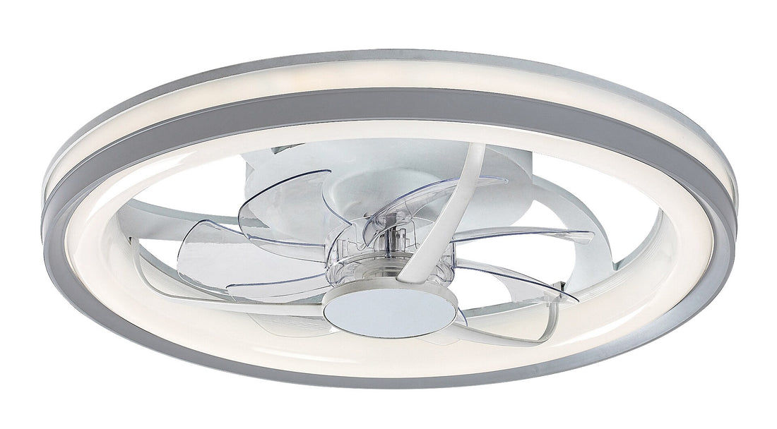 Rabalux plafoniera Fanricius LED 40, argintiu