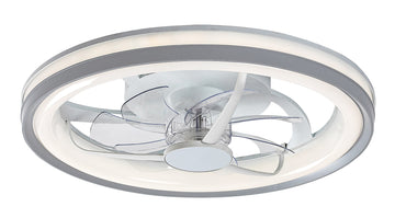 Rabalux plafoniera Fanricius LED 40, argintiu
