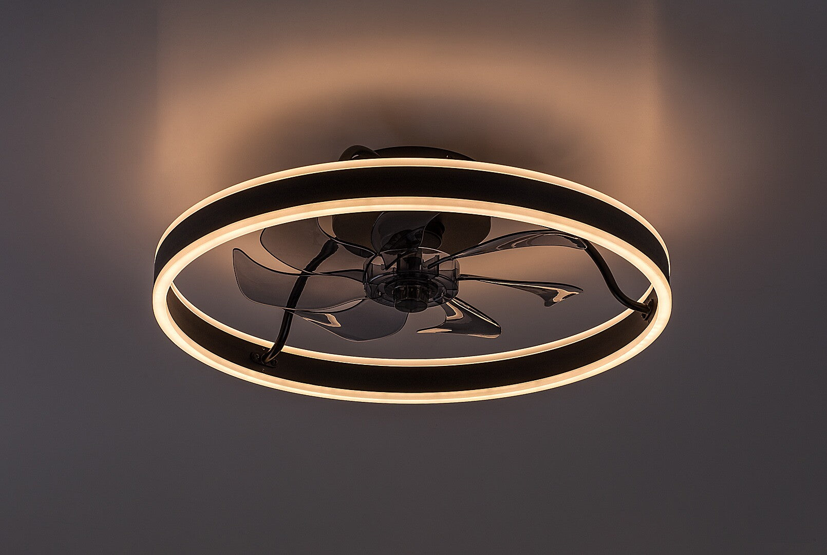 Rabalux plafoniera Fanfy LED 40, negru