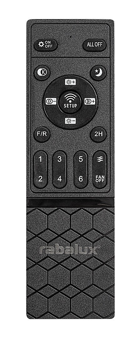Rabalux plafoniera Fanfy LED 40, negru
