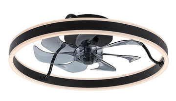 Rabalux plafoniera Fanfy LED 40, negru