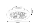 Rabalux plafoniera Dalfon LED 24, alb