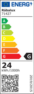 plafoniera LED Alenzo LED 24, alb