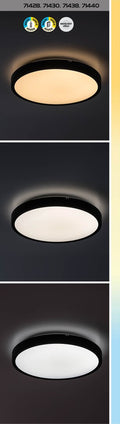 plafoniera LED Alenzo LED 24, alb