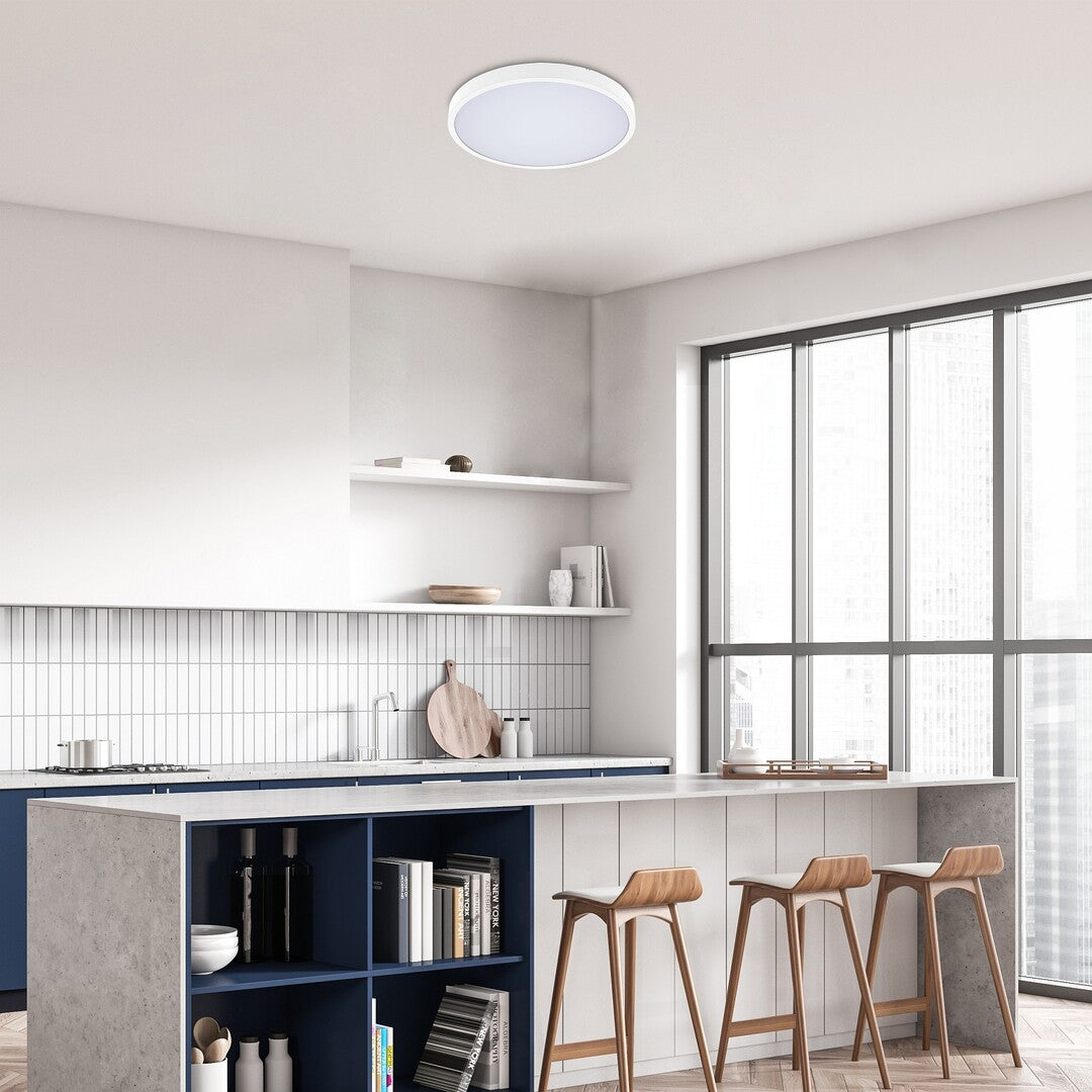 plafoniera LED Alenzo LED 36, alb