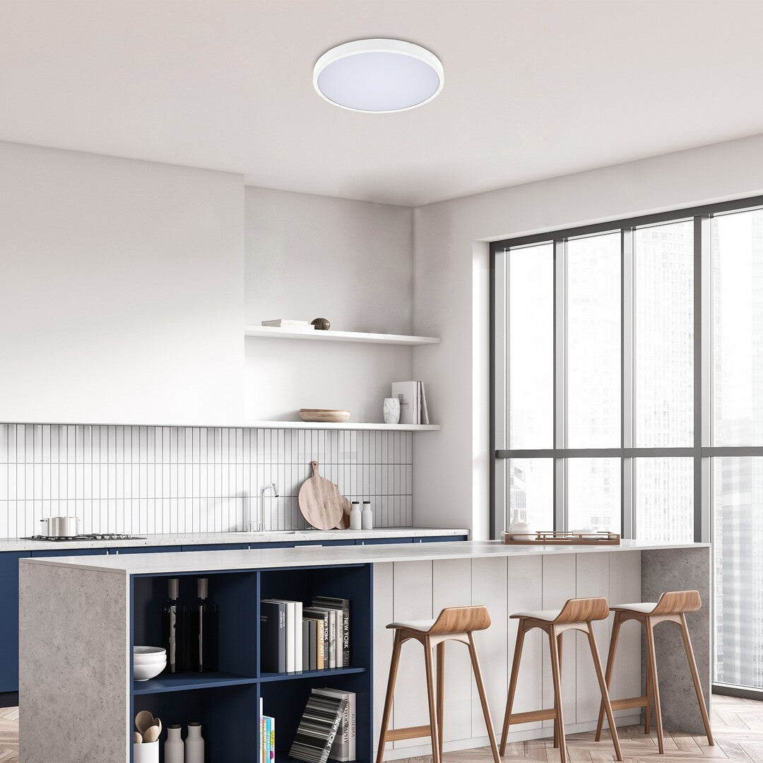 plafoniera LED Alenzo LED 36, alb