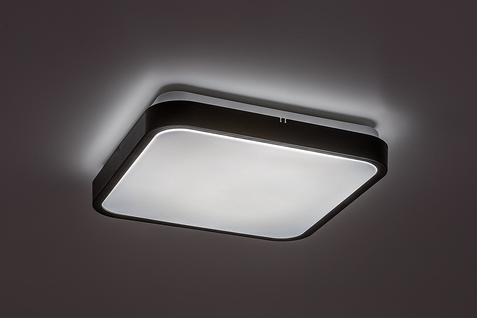 plafoniera LED Alenzo LED 24, negru