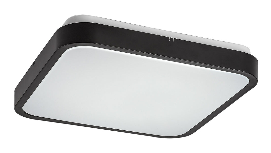 plafoniera LED Alenzo LED 24, negru