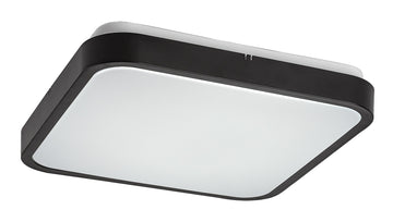 plafoniera LED Alenzo LED 24, negru