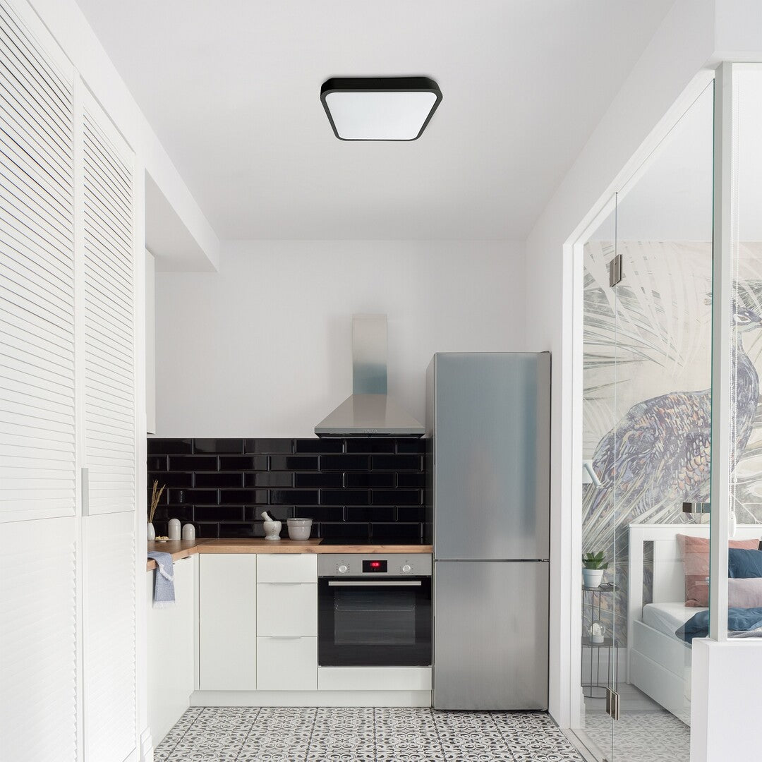 plafoniera LED Alenzo LED 36, negru