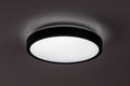 plafoniera LED Alenzo LED 12, negru