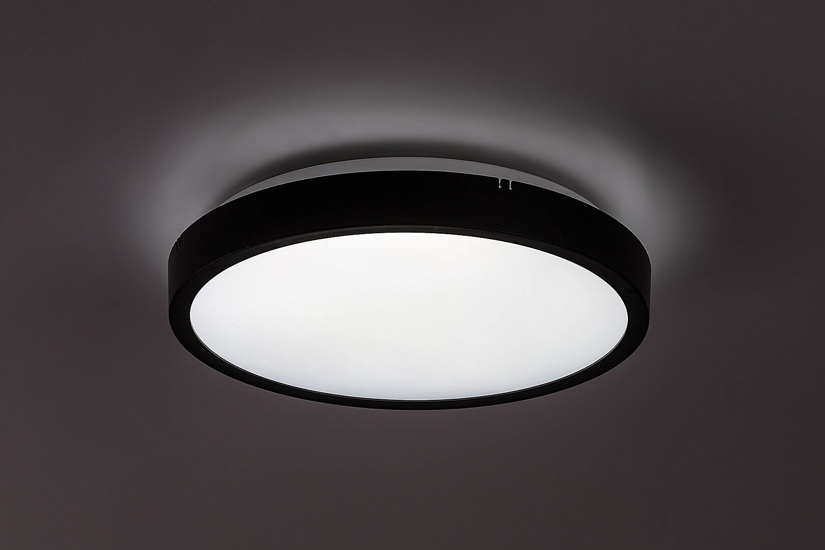 plafoniera LED Alenzo LED 12, negru