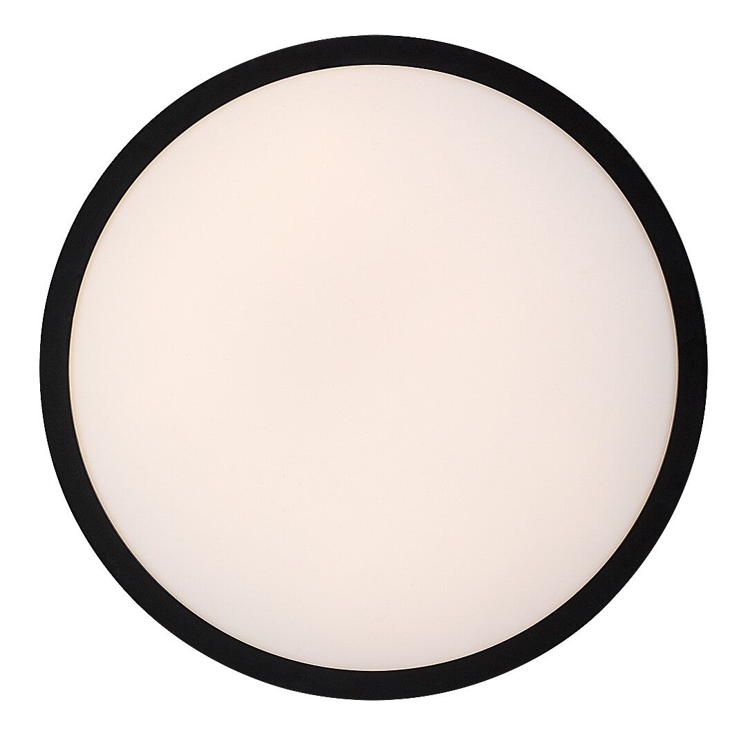 plafoniera LED Alenzo LED 12, negru