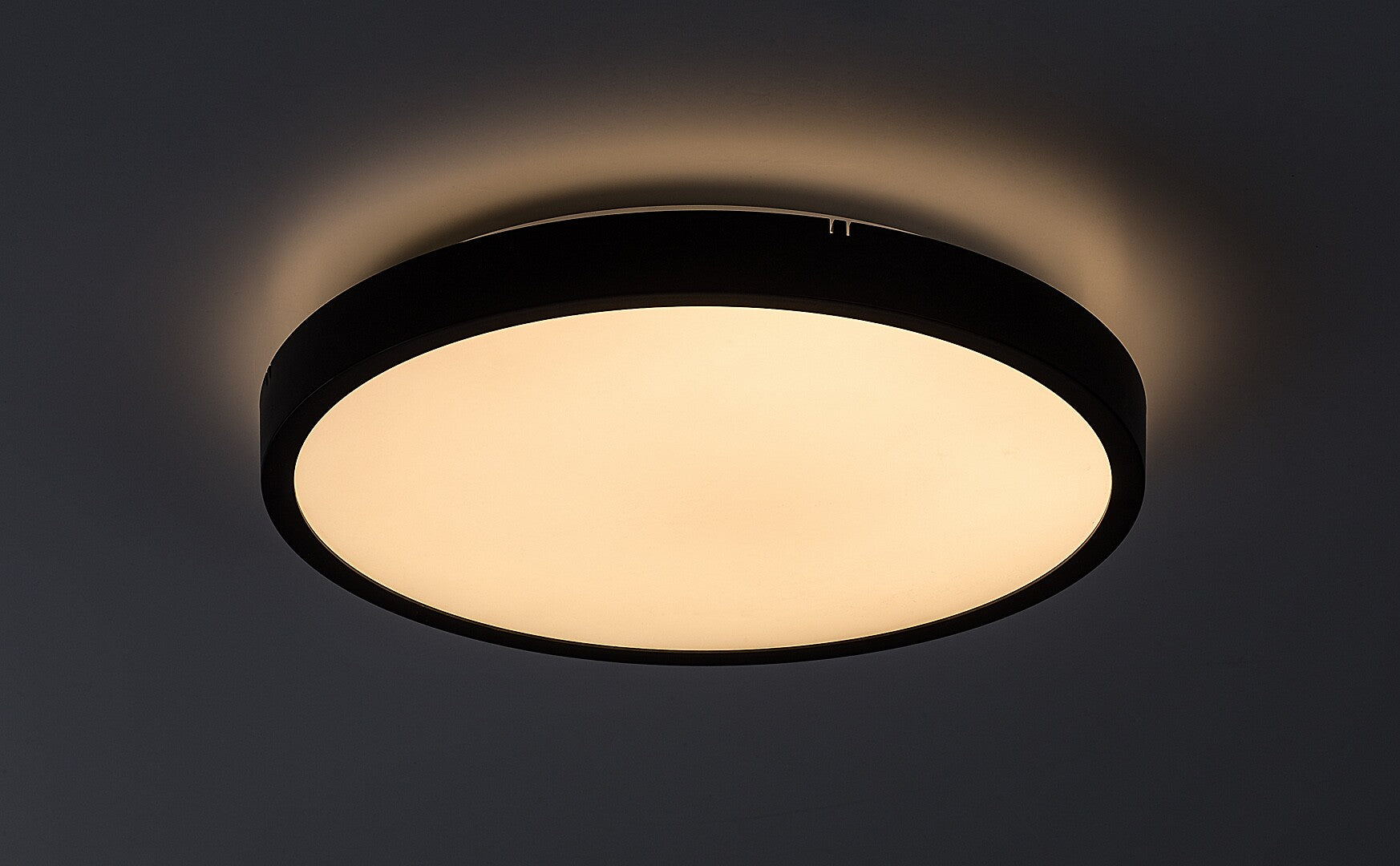 plafoniera LED Alenzo LED 18, negru