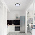 plafoniera LED Alenzo LED 18, negru
