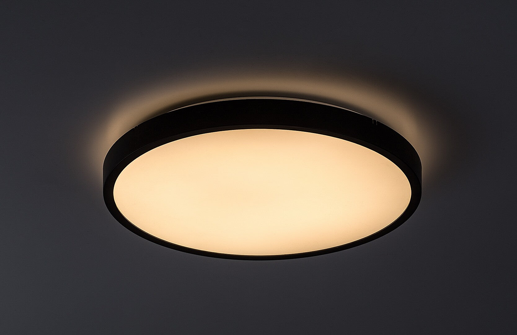plafoniera LED Alenzo LED 24, negru