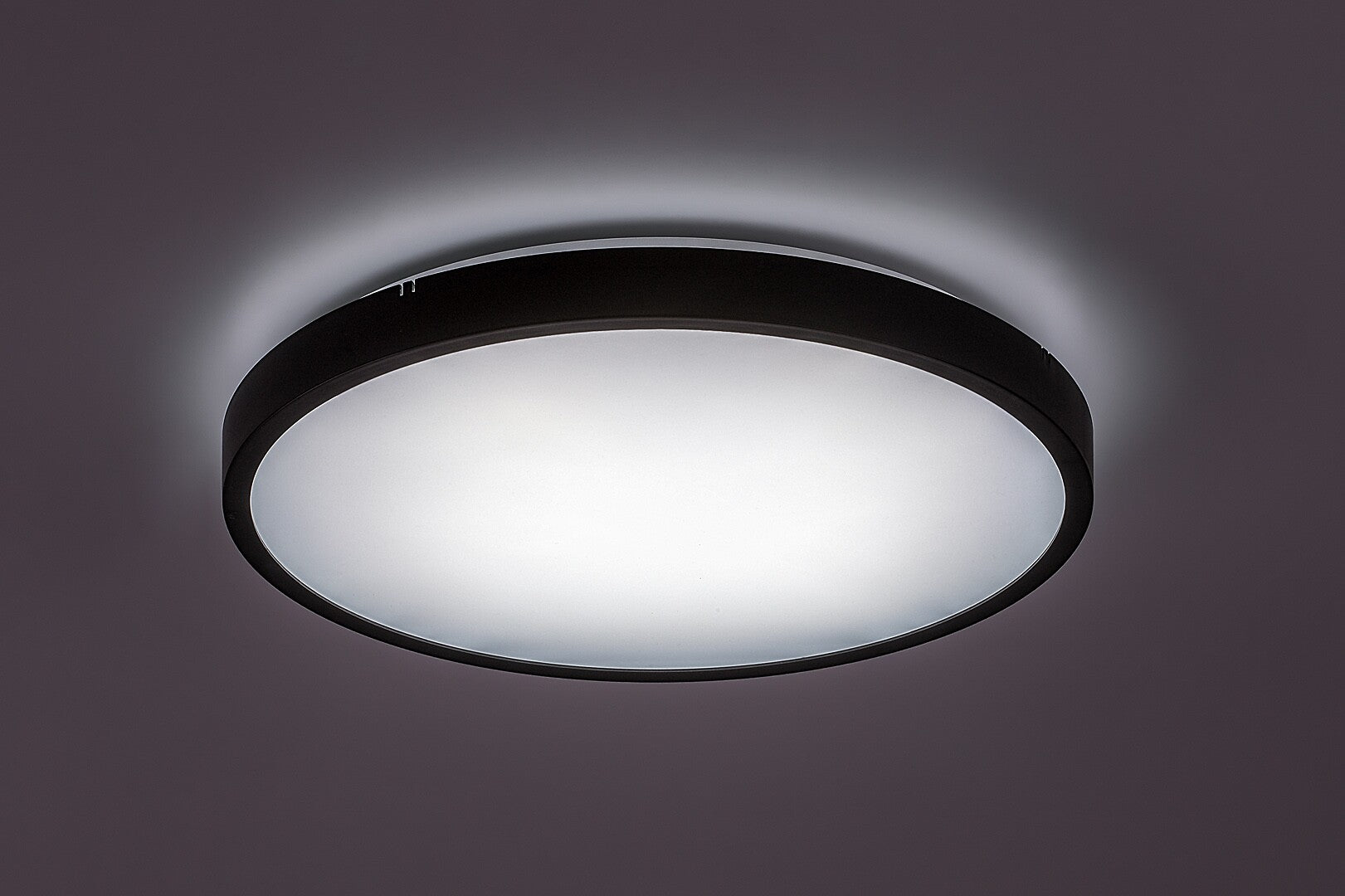 plafoniera LED Alenzo LED 24, negru