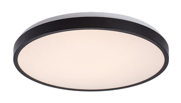 plafoniera LED Alenzo LED 36, negru
