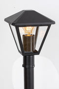 stalp exterior Paravento E27 1x MAX 40, negru