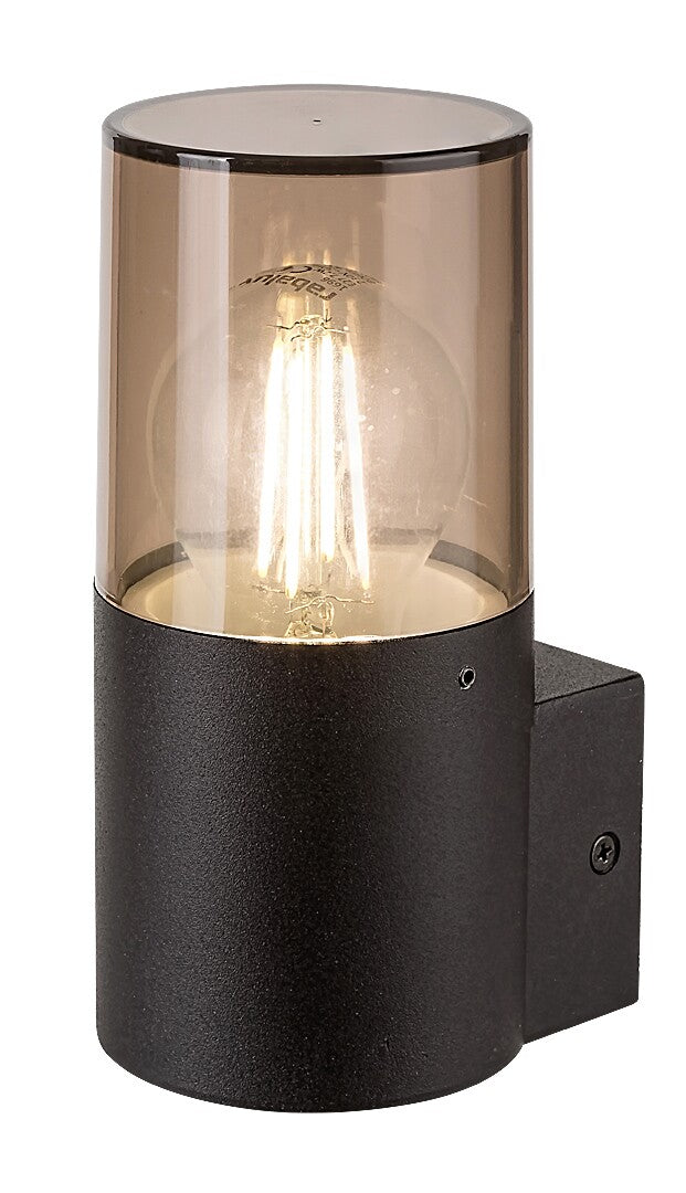 Aplica Teplice E27 1x MAX 12, negru mat