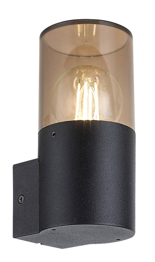 Aplica Teplice E27 1x MAX 12, negru mat