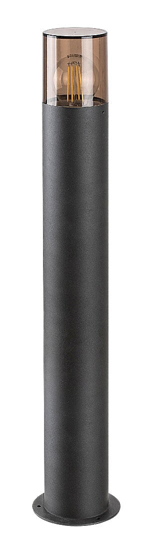 stalp exterior Teplice E27 1x MAX 12, negru mat