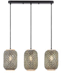 Pendul Adalla E27 3x MAX 40, negru mat Rabalux - imagine 2
