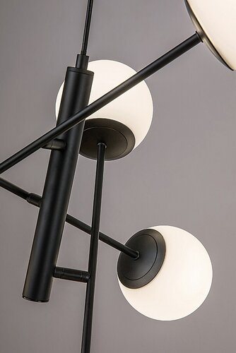 Lustră pe cablu Meduza 6xE14/20W/230V Rabalux - imagine 5