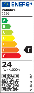 plafoniera LED Pernik LED 24, negru