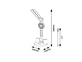 Rabalux veioza Novilo LED 7, alb
