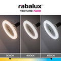 Rabalux lampadar Venturo E27 1x MAX 20, negru