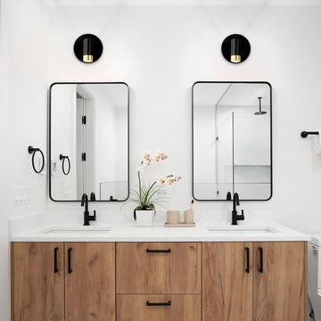 Aplica Kadir LED 3, negru/auriu Rabalux