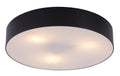 plafoniera Dolen E27 3x MAX 9, negru