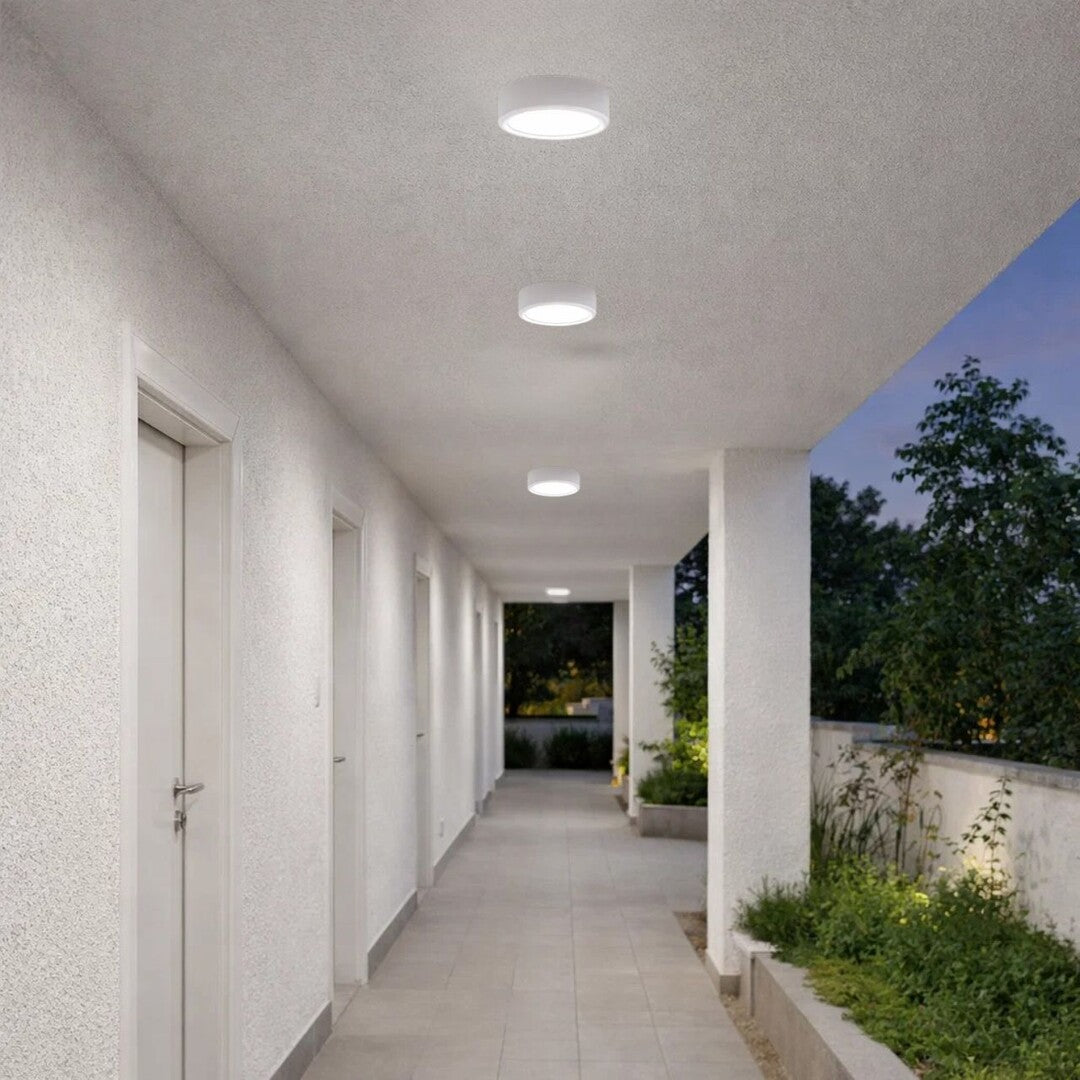 plafoniera LED Shaun Plus LED 7, alb