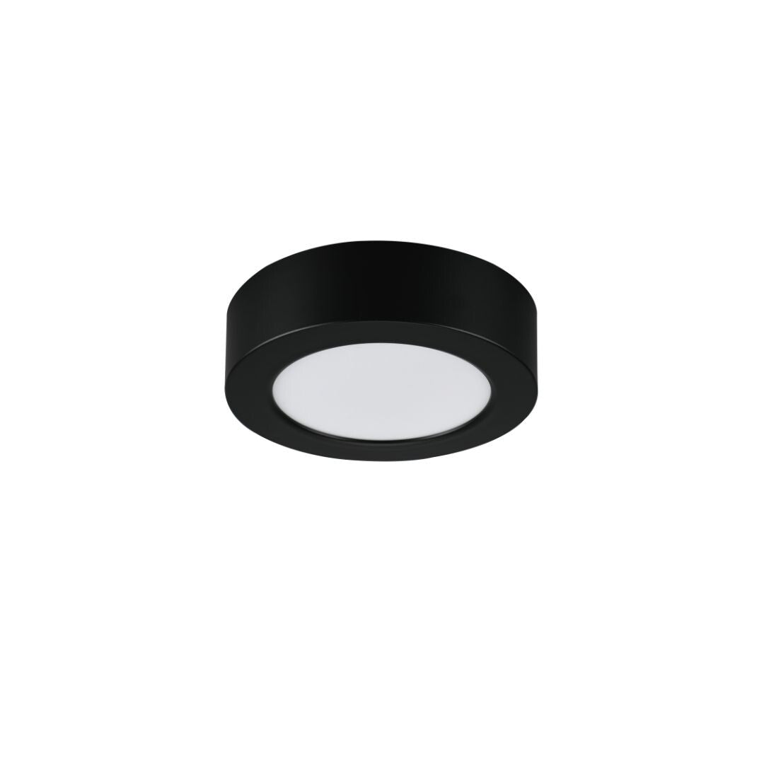 plafoniera LED Shaun Plus LED 7, negru