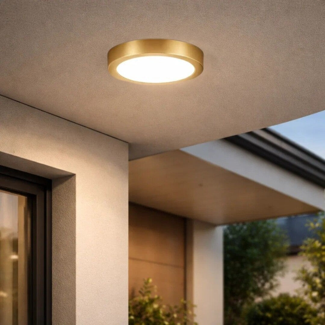 plafoniera LED Shaun Plus LED 30, auriu