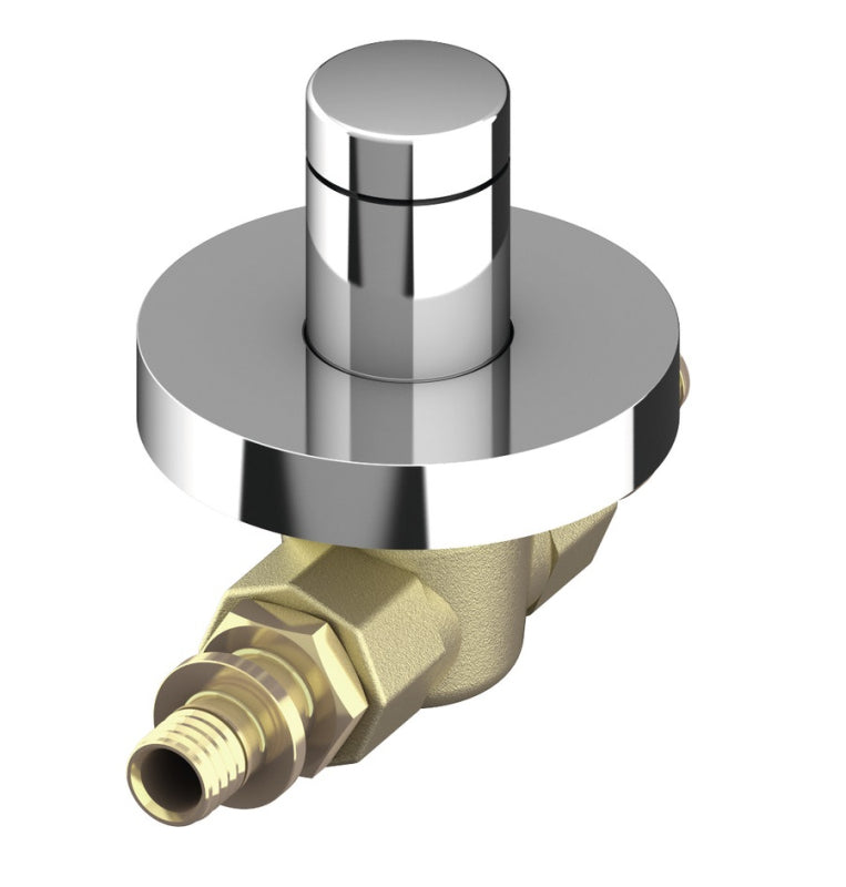 Robinet incorporabil TECEflex 751116, tip sfera cu capac protectie, alama, D. 16 mm grossmann