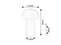 veioza Mireo LED 1,5, maro