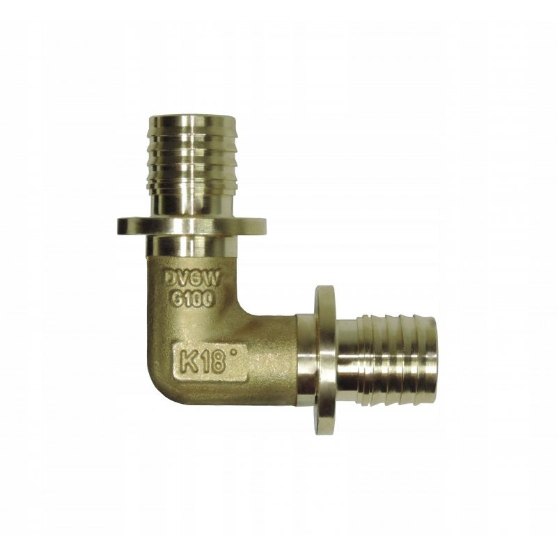 Cot alunecator dublu, alama, TECEflex 767032, D 32 mm grossmann