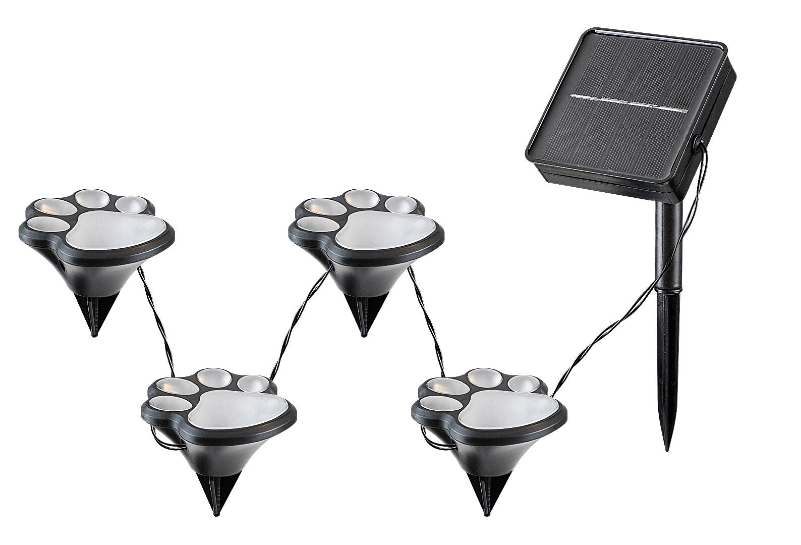 lampa solara Wigry LED 0,06, negru