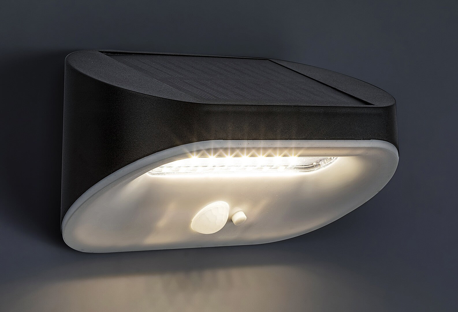lampa solara Brezno LED 3,2, negru
