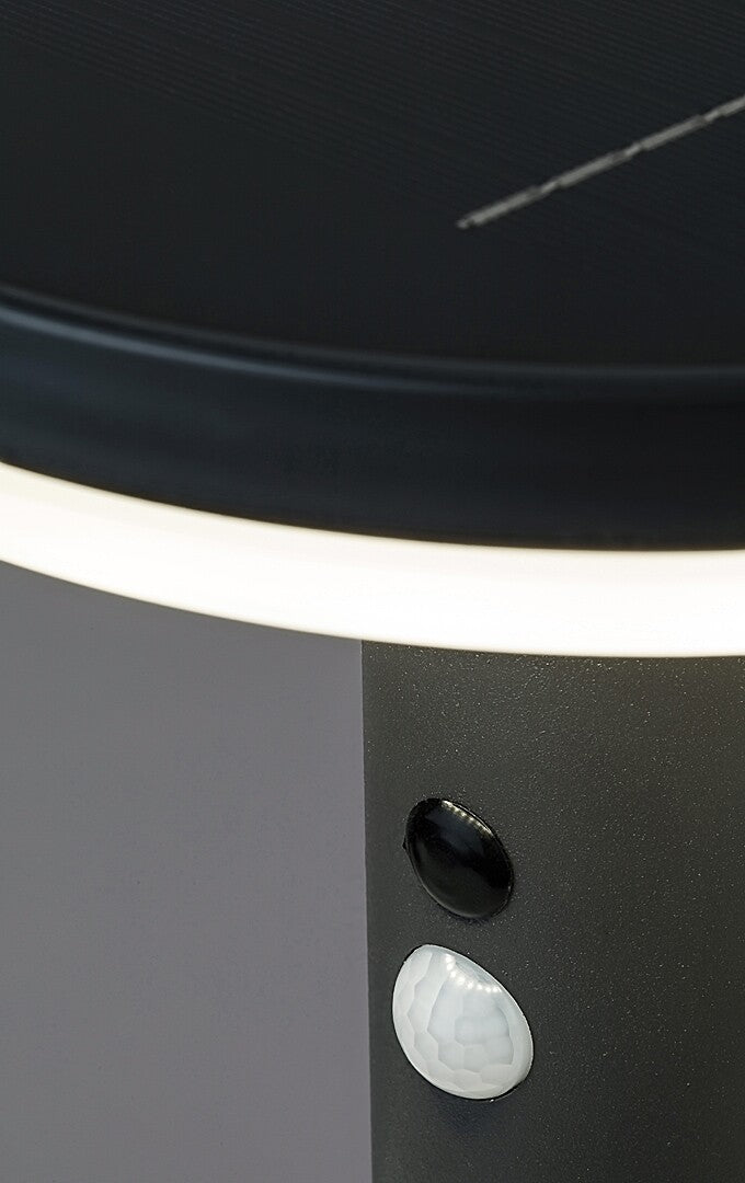 lampa solara Alaska LED 10, antracit