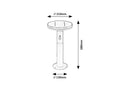 lampa solara Alaska LED 10, antracit