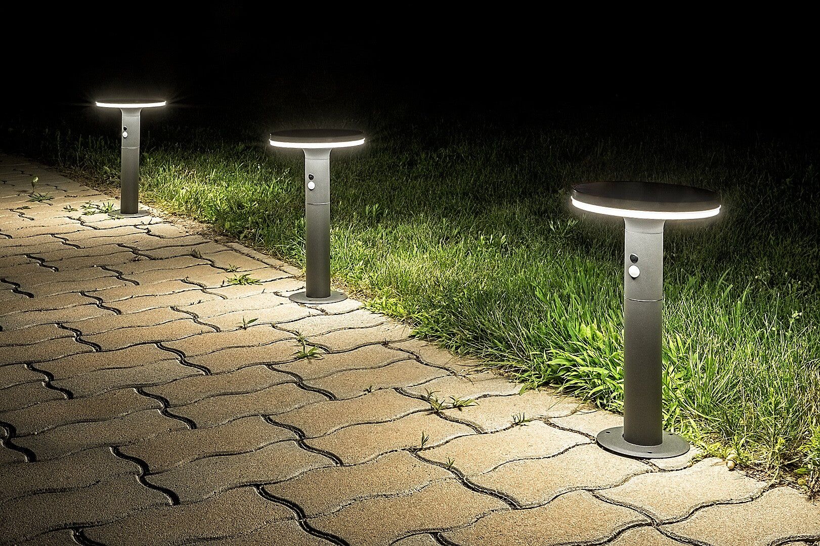 lampa solara Alaska LED 10, antracit