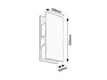 Aplica Kioni LED 13, antracit
