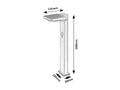 lampa solara Lasset LED 4,4, negru
