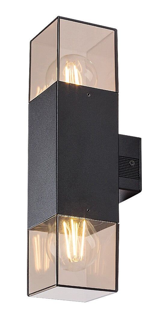Aplica Loanda E27 2x Max 12, negru